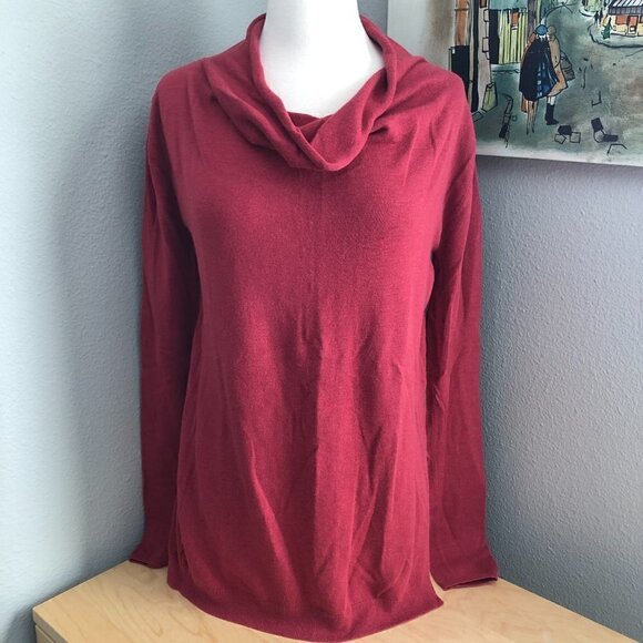 Trouve Angora Blend Cowl Neck Sweater - Picture 1 of 9